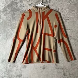 Pikeur Ladies Lightweight Riding Shirt Size 38 Printed US 10 Orange Equestrian